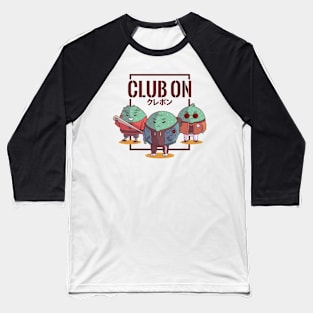 Club On Biker Gang Baseball T-Shirt